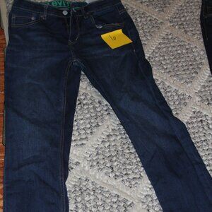 Boy's Levi Blue Jeans 16 Reg Like Brand New